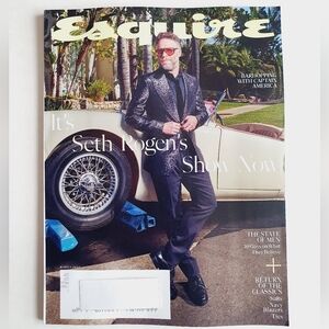 Esquire Magazine March, 2025  Seth Rogen - Return Of The Classics